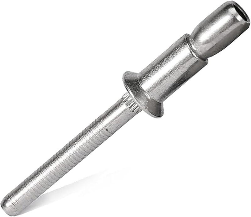 ALLCLEAN 3/16" x 1/2" Industrial-Grade Internal Lock Dome Head Structural Rivets Pop Rivets – Robust Connections Designed for Heavy-Duty Projects - 30 Pack - Image 1